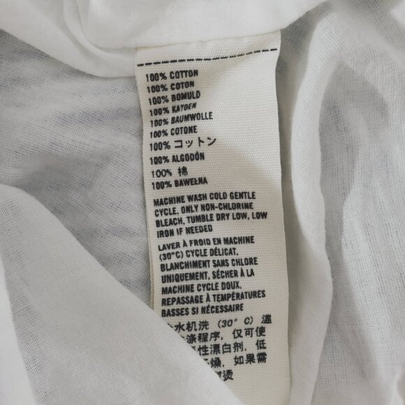 Vintage Abercrombie Kids- Pinstripe Criss Cross Smock Top/Dress - Picture 8 of 13